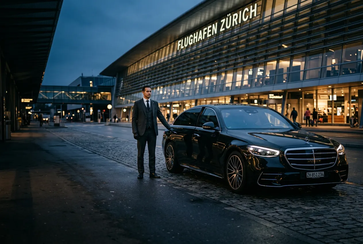 Zuerich Airport Taxi Flughafentransfer Zürich